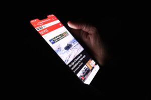 Photo Smartphone screen