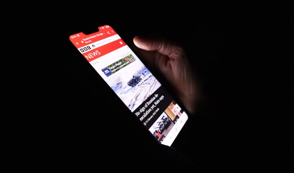Photo Smartphone screen