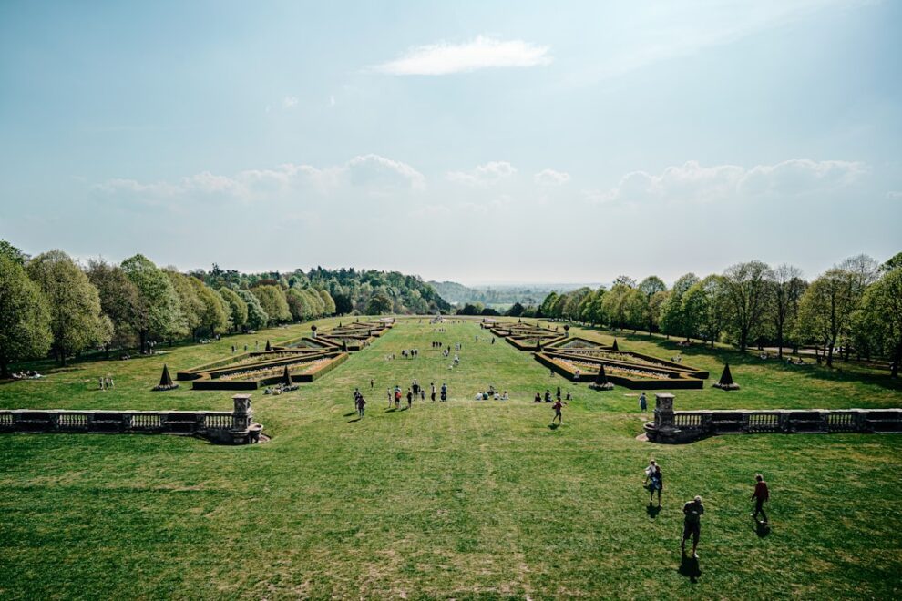 Photo Lush green lawn