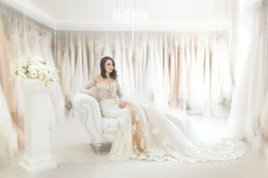 Photo dreaming as a bride