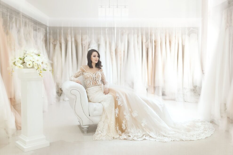 Photo dreaming as a bride