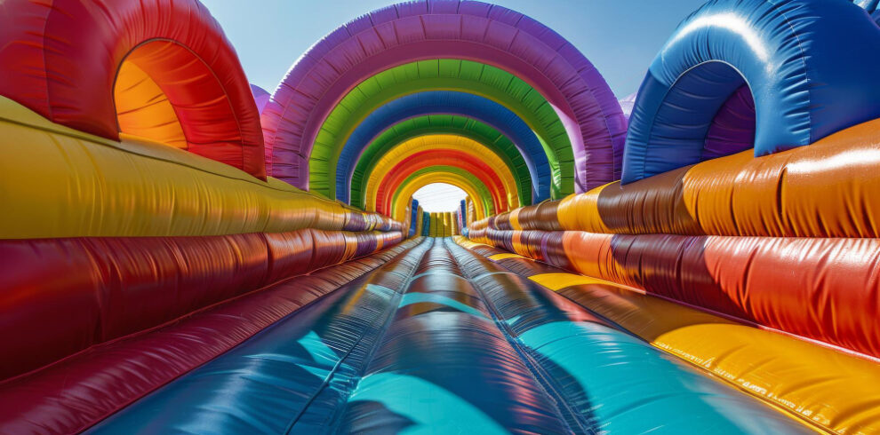 Din ce materiale sunt fabricate topoganele gonflabile și care este cel mai rezistent?