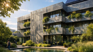 Cum pot panourile metalice traforate să contribuie la eficiența clădirilor verzi